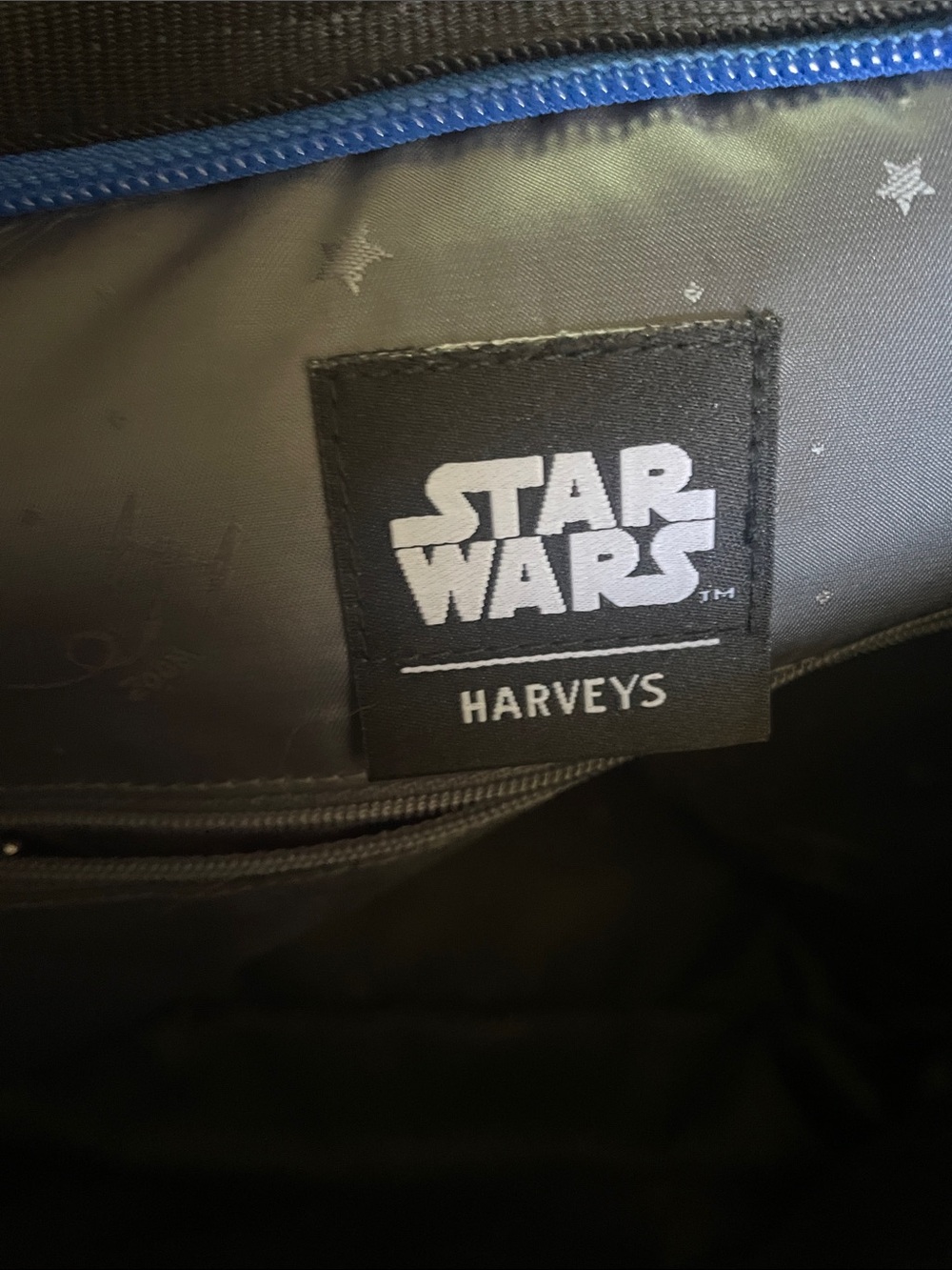 Harveys Star Wars Empire Strikes Back Tote - Black with Purple Strap - Picture 6 of 8